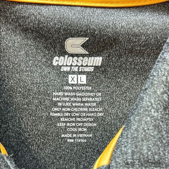 Colosseum Gray Iowa Polo Shirt size XL - Picture 4 of 6